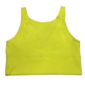 Lululemon Athletica Yellow Tank Top